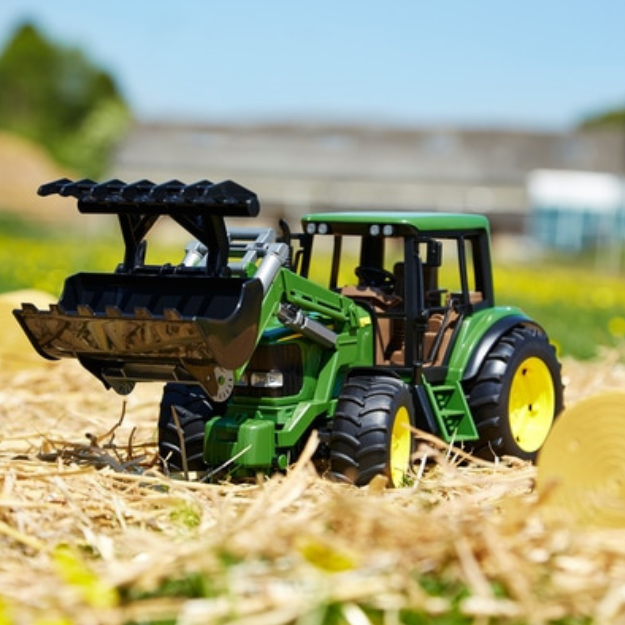 Bruder Toys John Deere 6920 Tractor with Frontloader