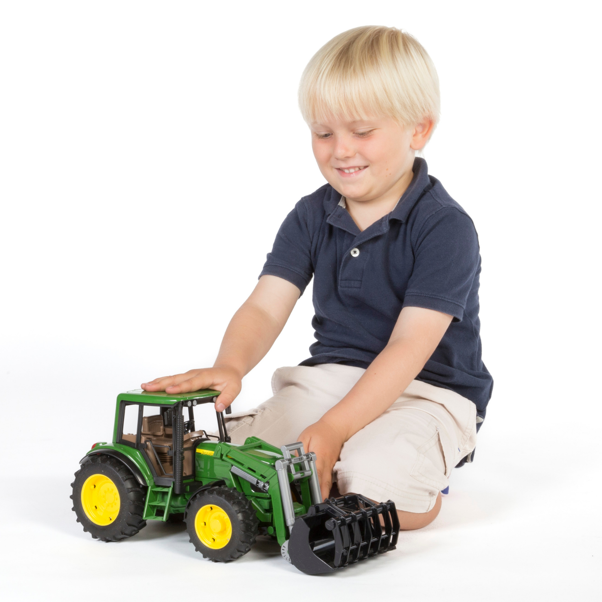 Bruder Toys John Deere 6920 Tractor with Frontloader