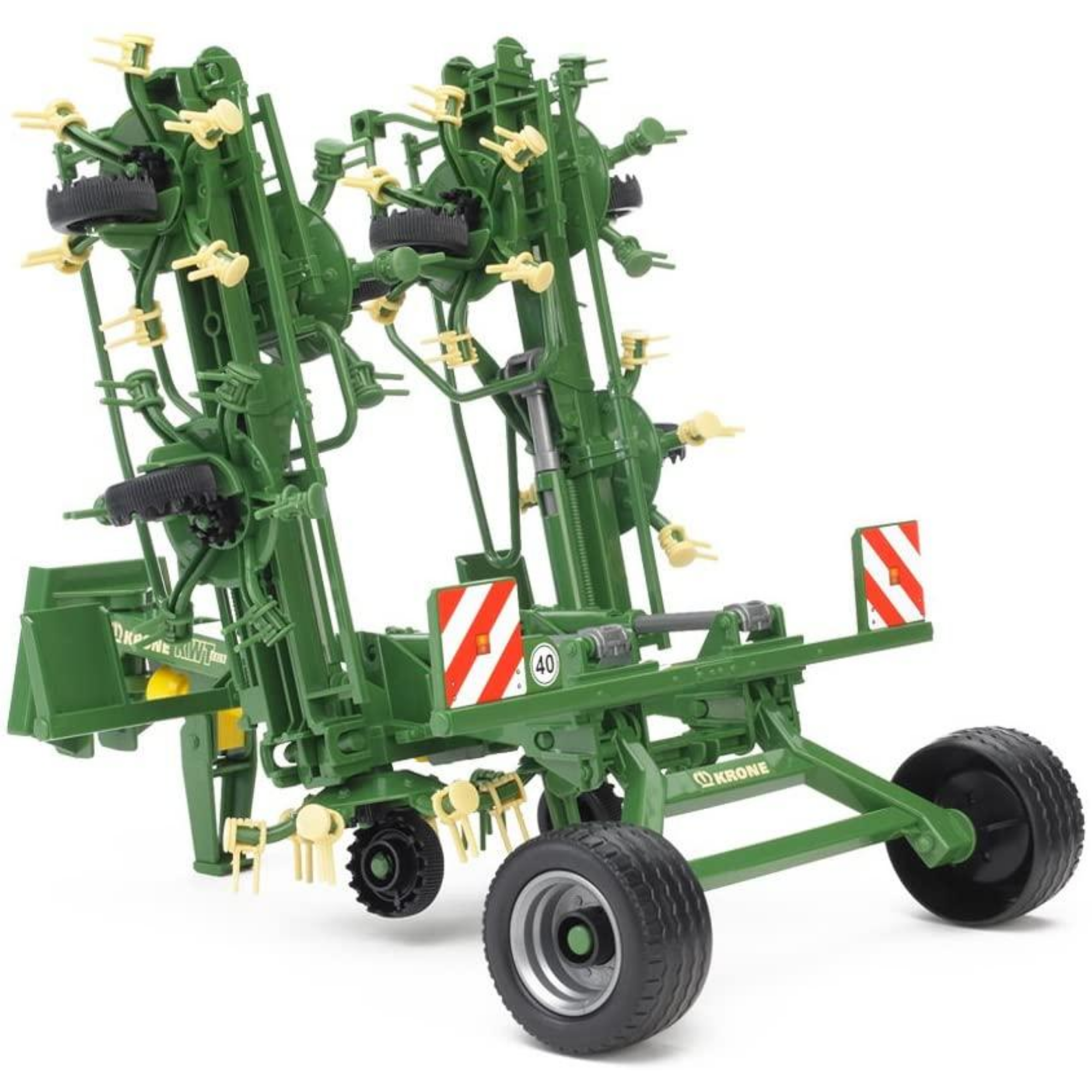 Bruder Krone Trailed Tedder Hay Rake 02224 1:16 Scale