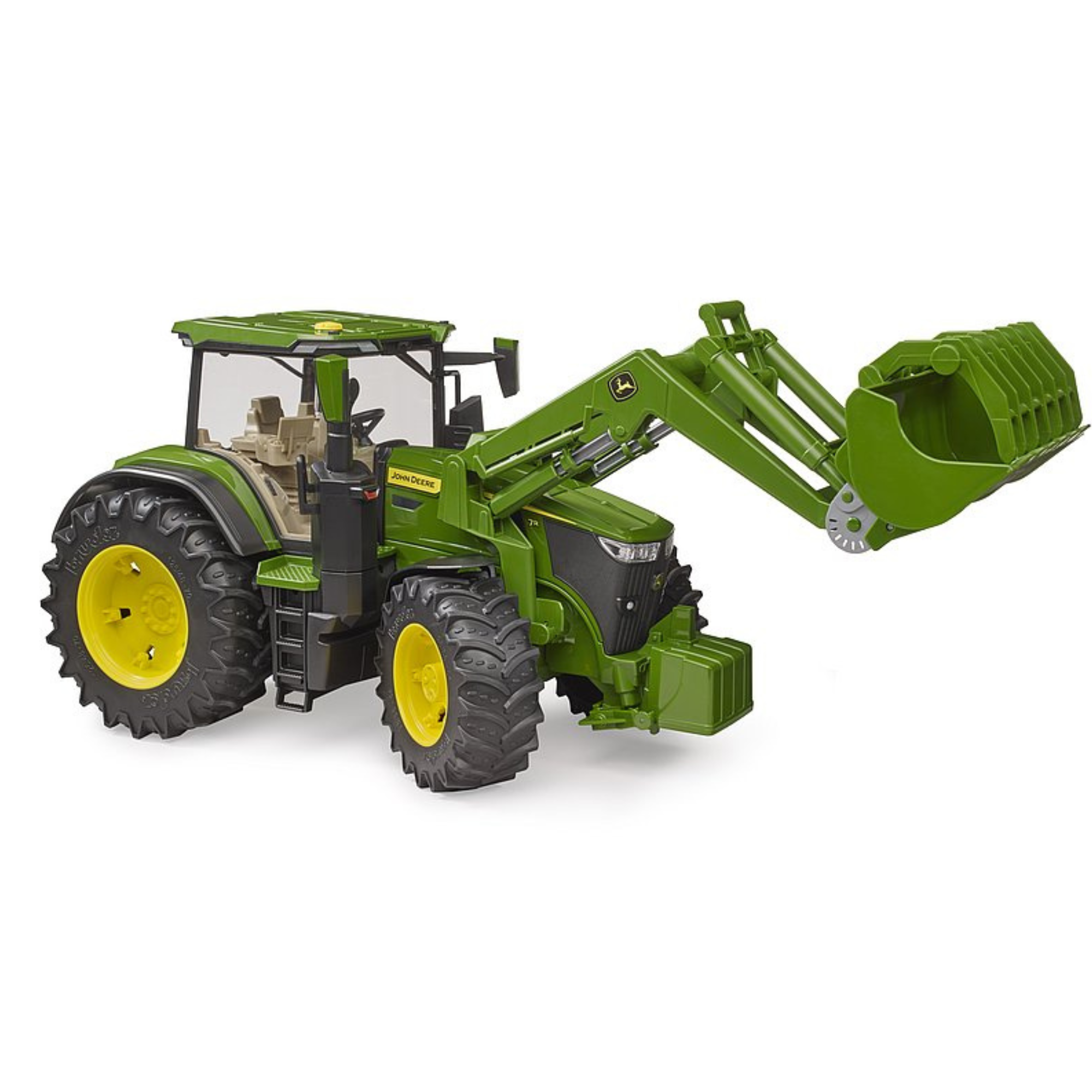 Bruder Toys John Deere 7R350 Tractor with Frontloader 03151