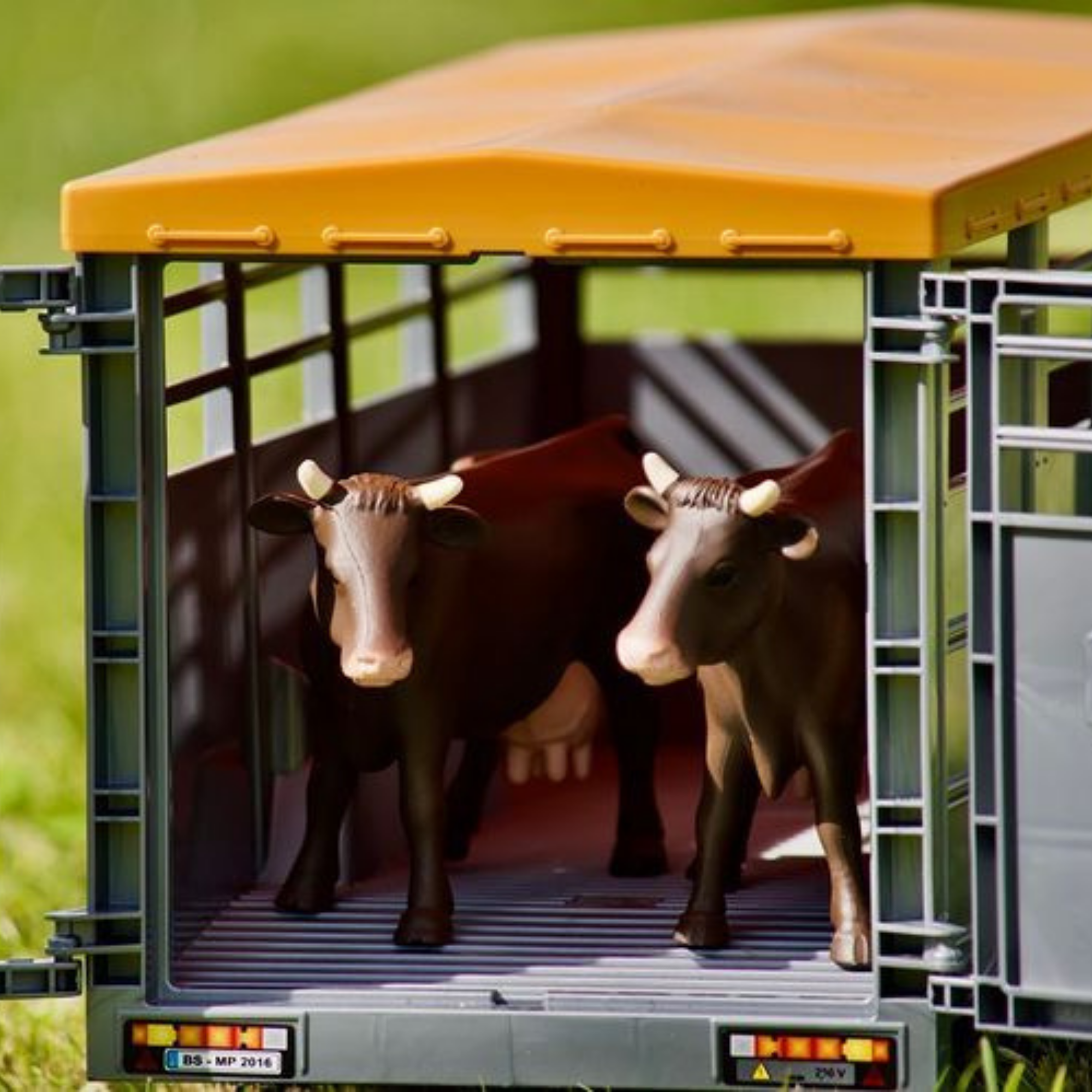 Bruder Toys Livestock Trailer with Cow 02227