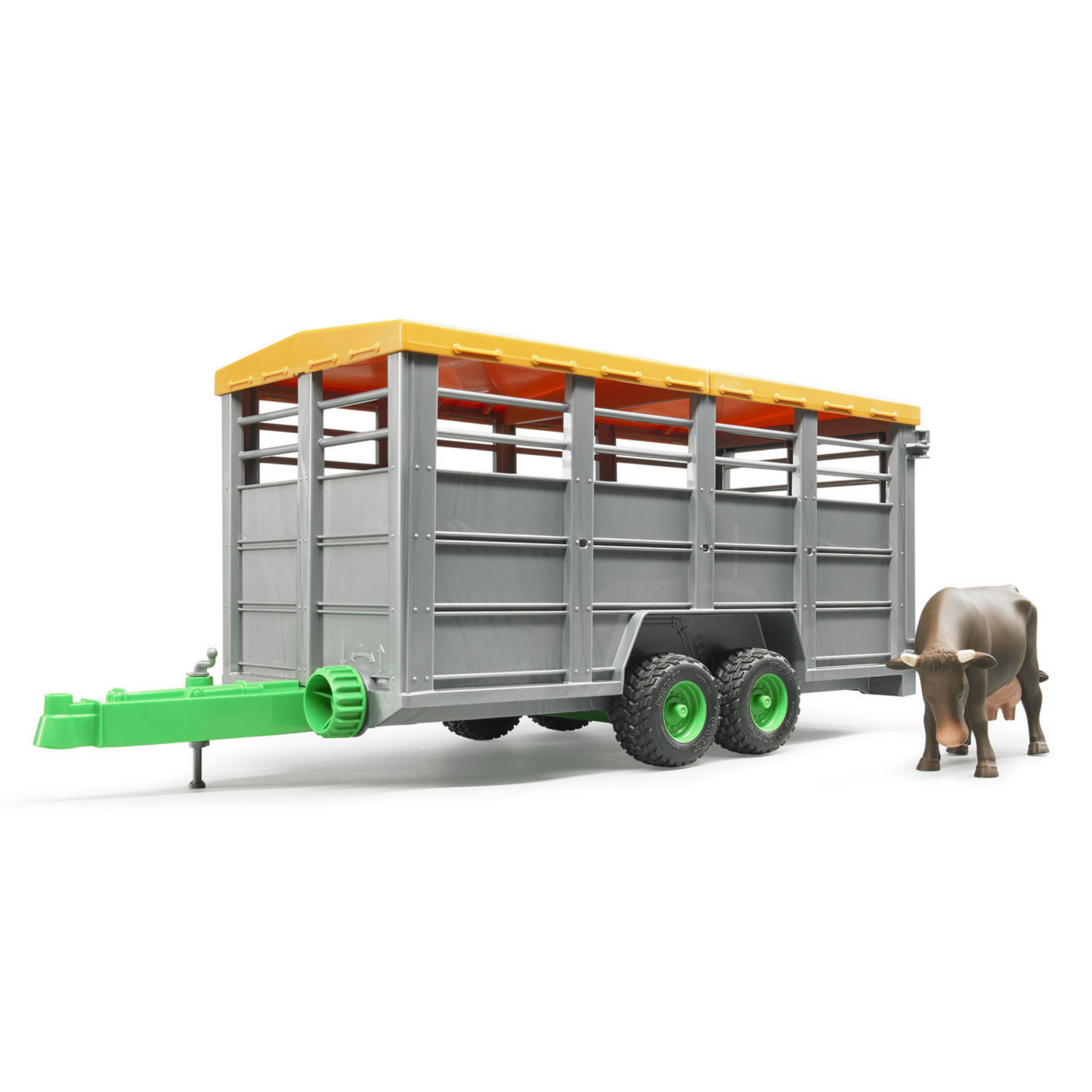 Bruder Toys Livestock Trailer with Cow