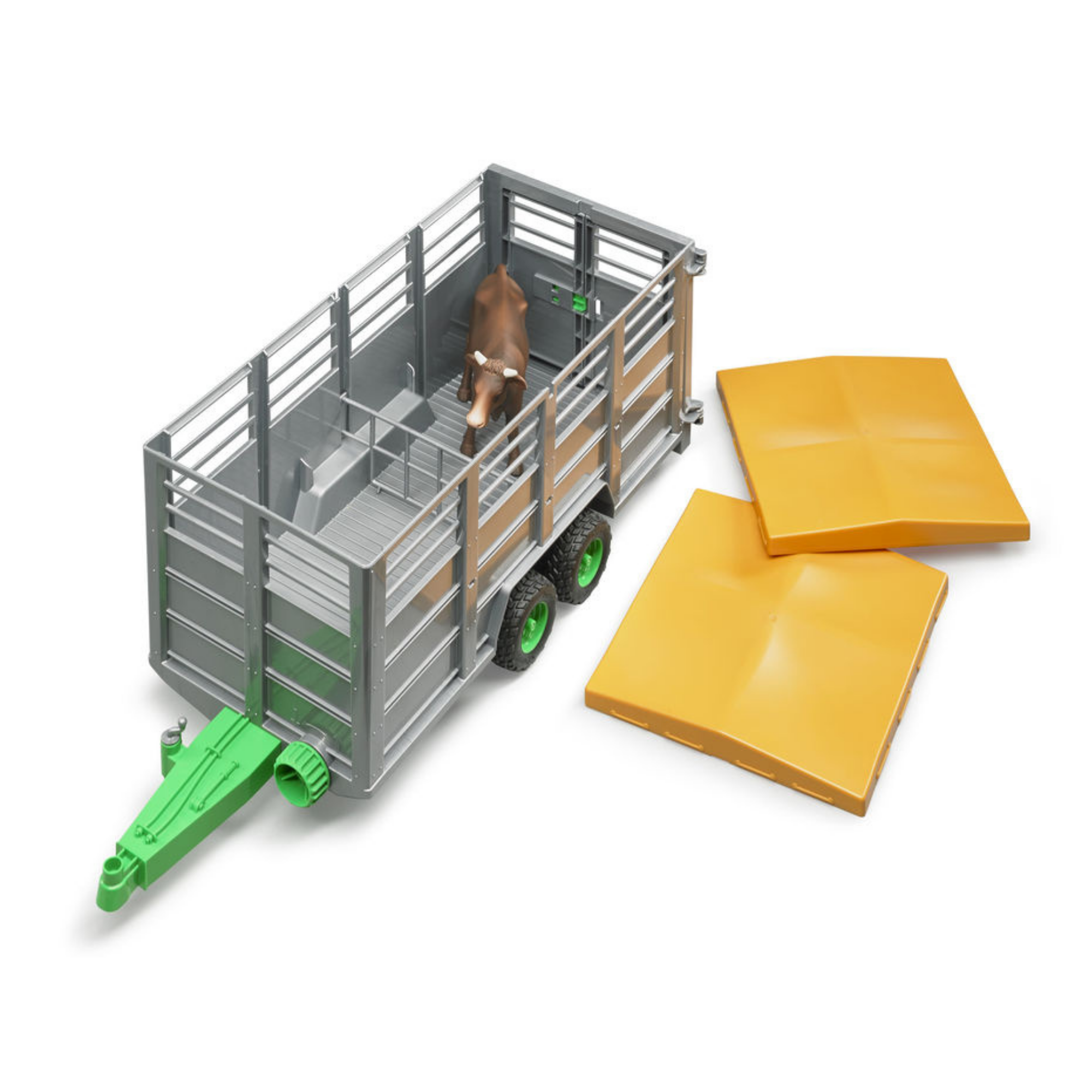 Bruder Toys Livestock Trailer with Cow