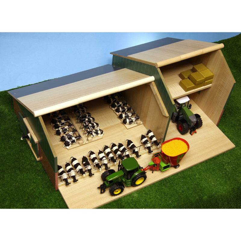 Cattle & Machinery Shed Kids Globe 0200