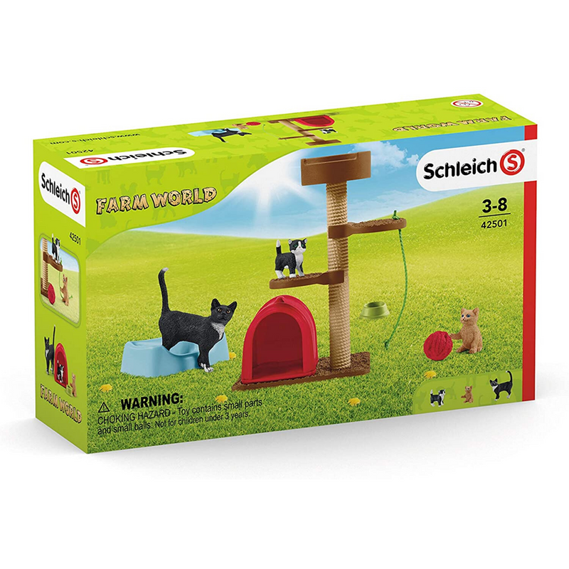 Schleich Farmworld Playtime for Cute Cats