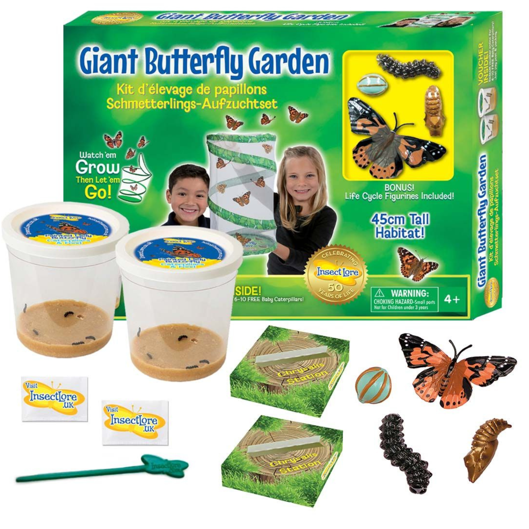 Butterfly top garden toy