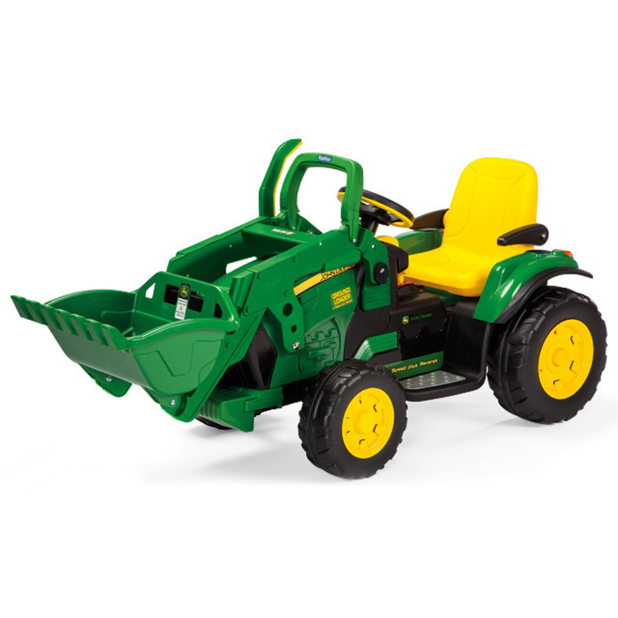 John Deere 12v Electric Ground Loader Peg Perego