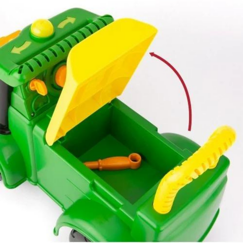 Tomy John Deere Johnny Tractor Ride On with Lights & Sounds