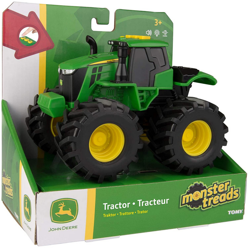 Tomy John Deere Monster Treads Tractor with Lights & Sounds
