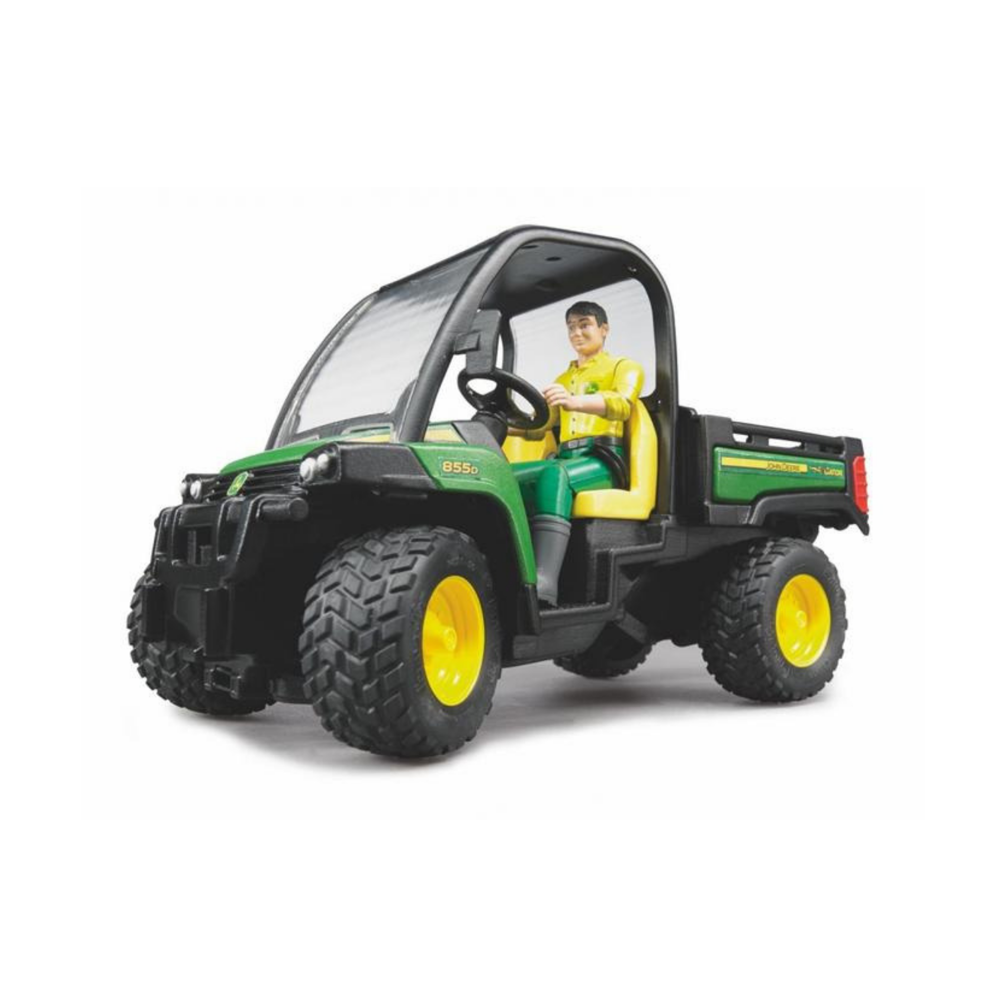 Bruder John Deere Gator XUV 855D with Driver