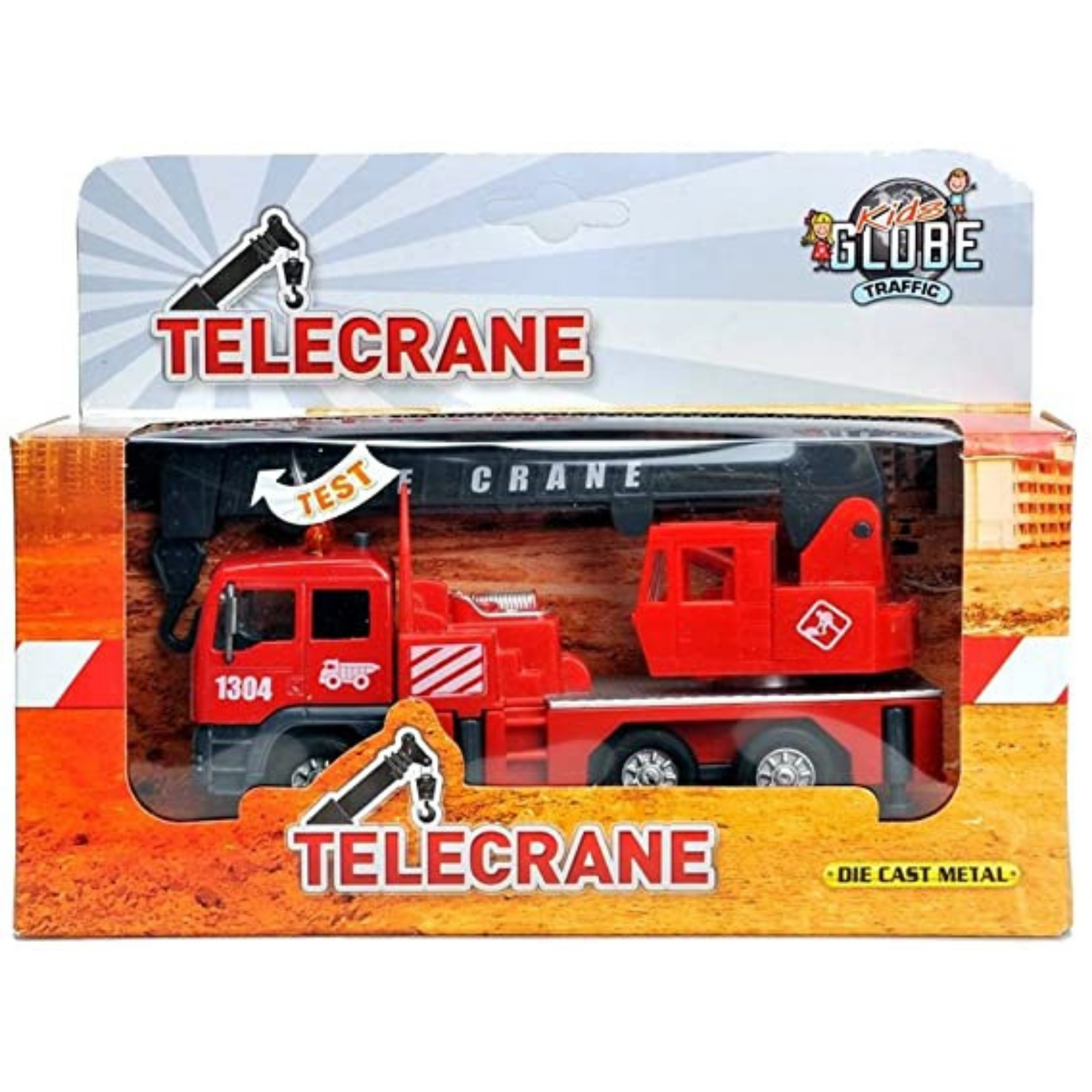 Kids Globe Toy Crane with Light & Sound
