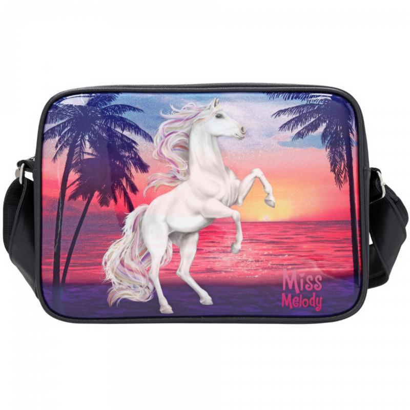 Miss Melody Glitter Horse Shoulder Bag Depesche 10588