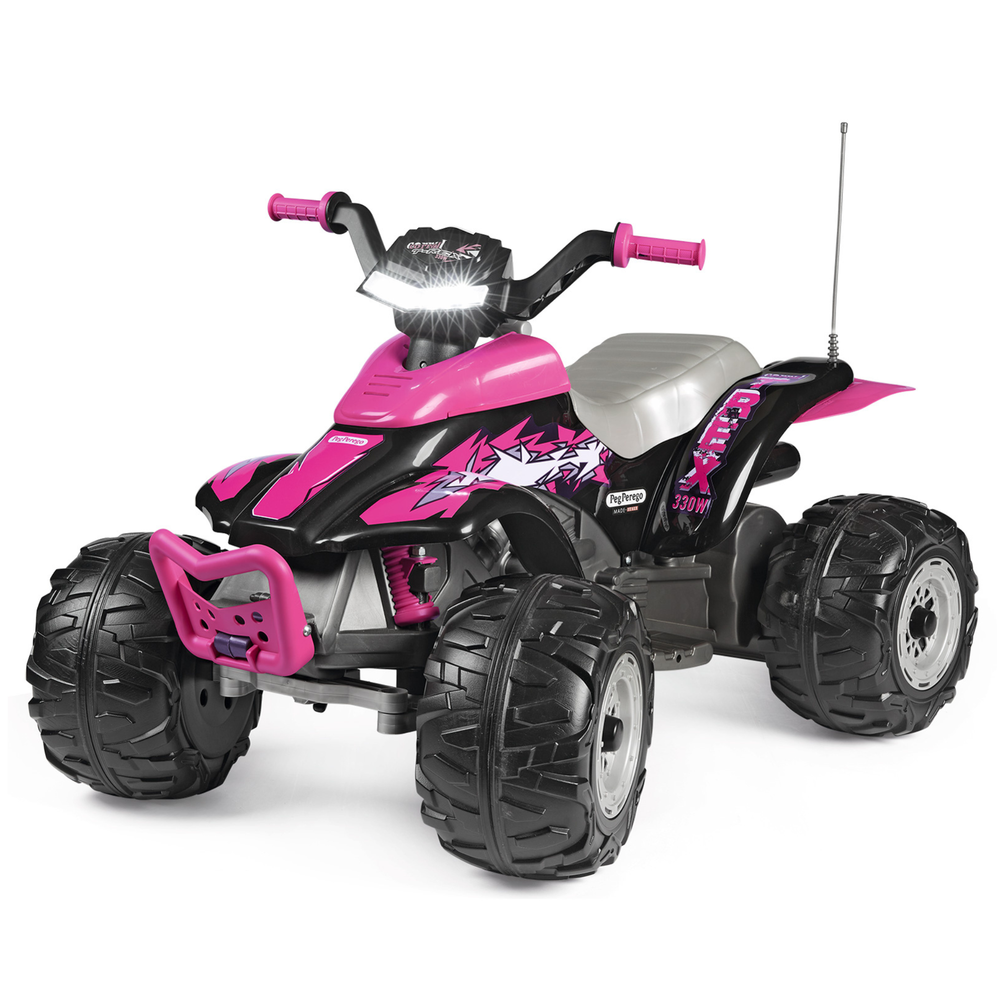 Pink quad top bike 12v