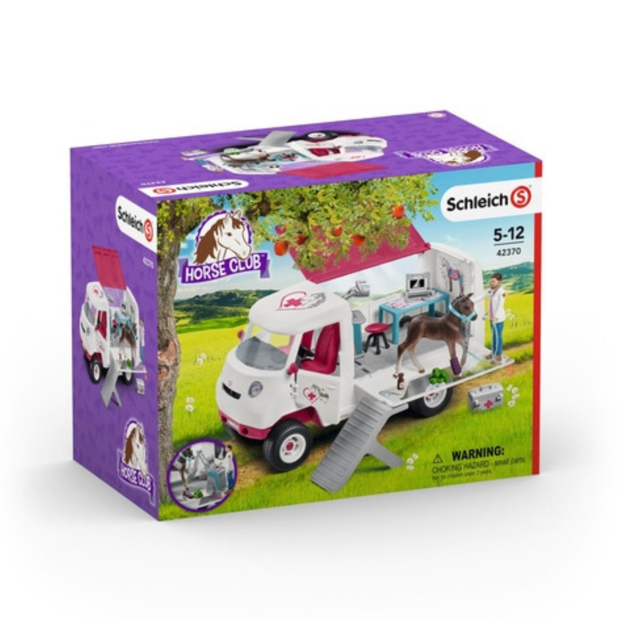 Schleich Mobile Vet with Hanoverian Foal