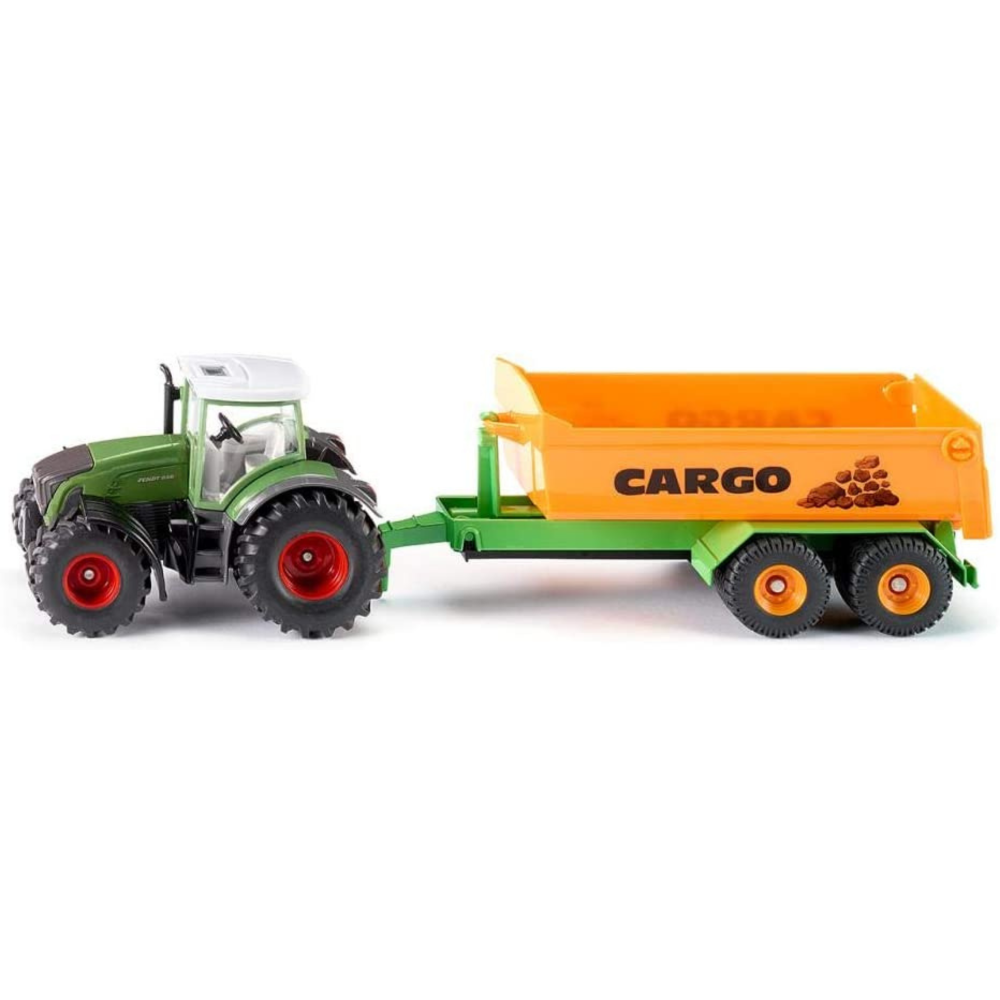 Siku Fendt 936 Vario Tractor with Hooklift Trailer