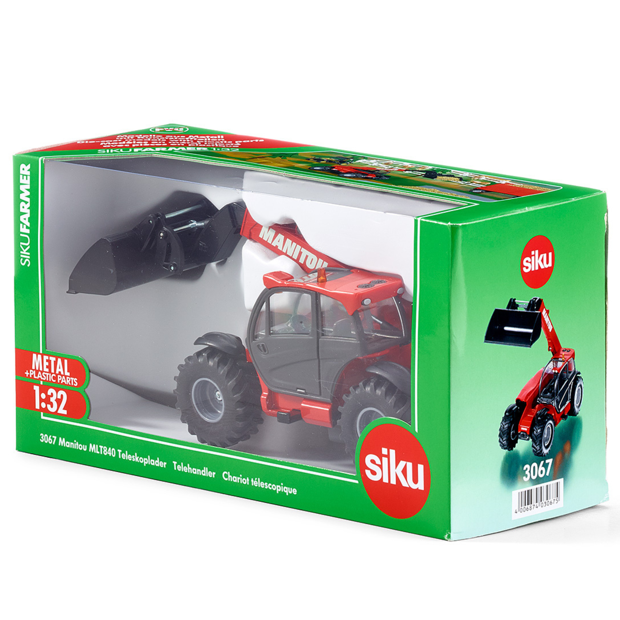 Siku Toy Manitou MLT840 telehandler 3067