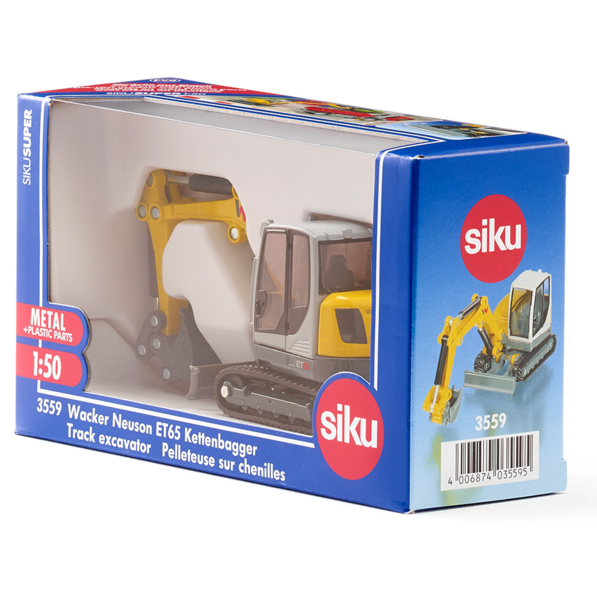Siku Wacker Neuson ET65 Tracked Excavator