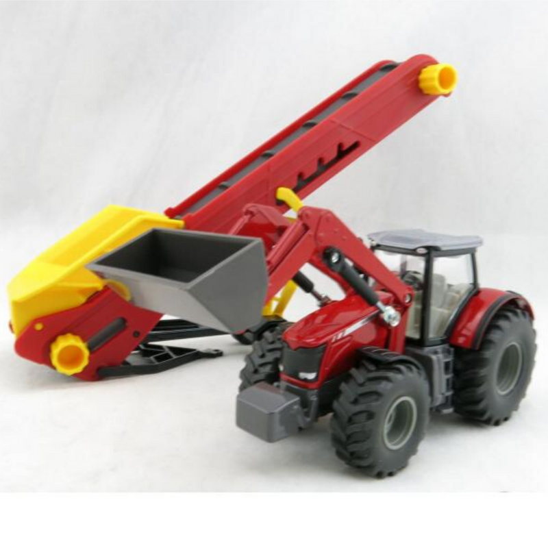 Siku Massey Ferguson Tractor with Front Loader and Conveyer