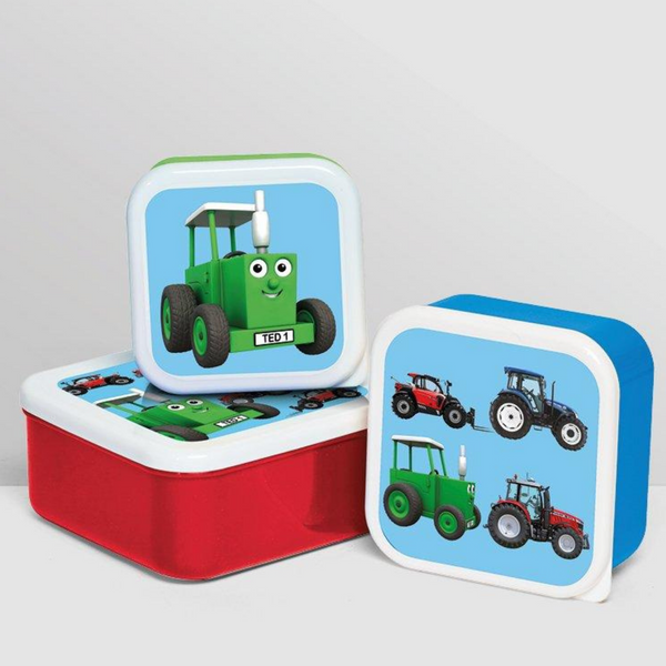 Tractor Ted Snack Pots