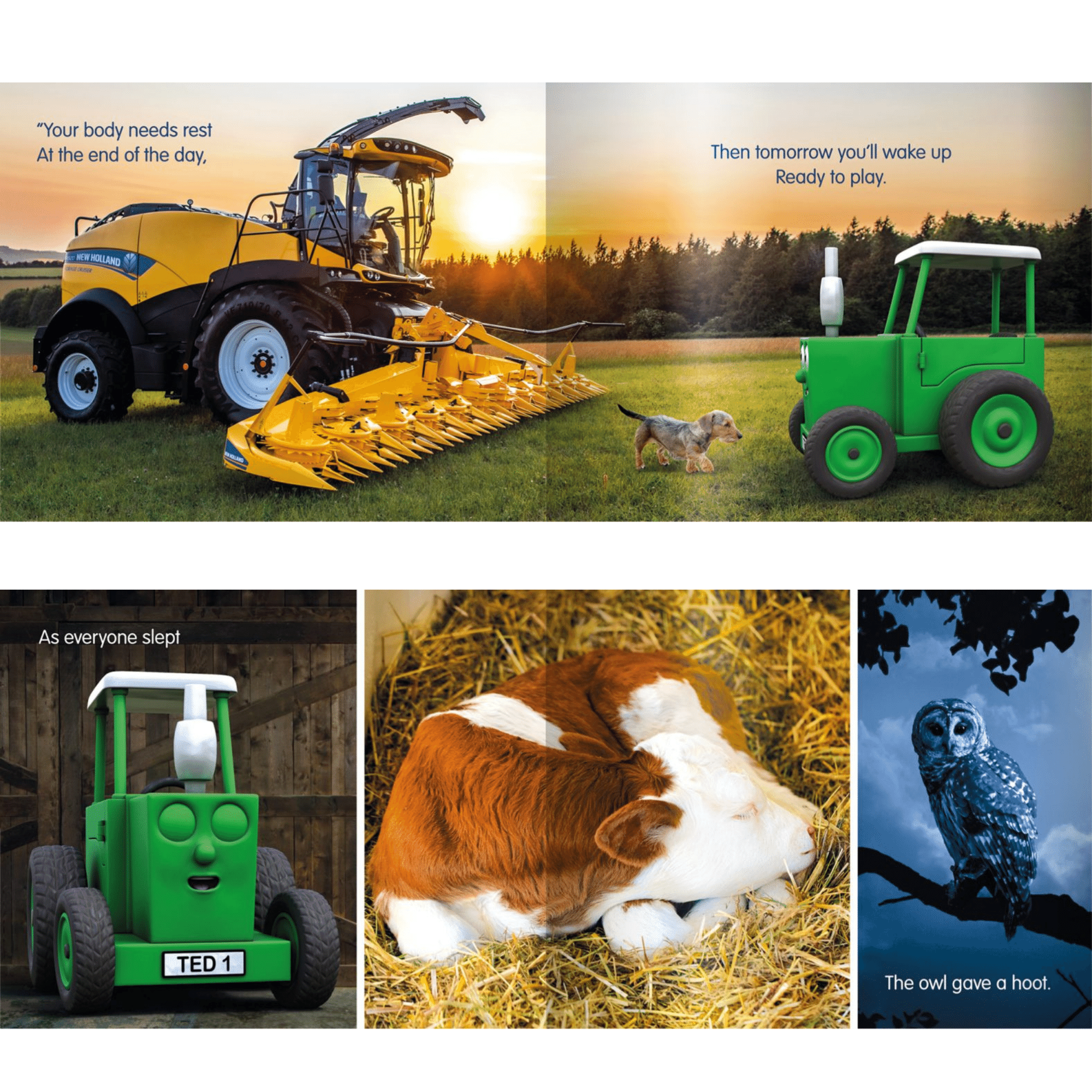 Tractor Ted A Good Night's Sleep Book