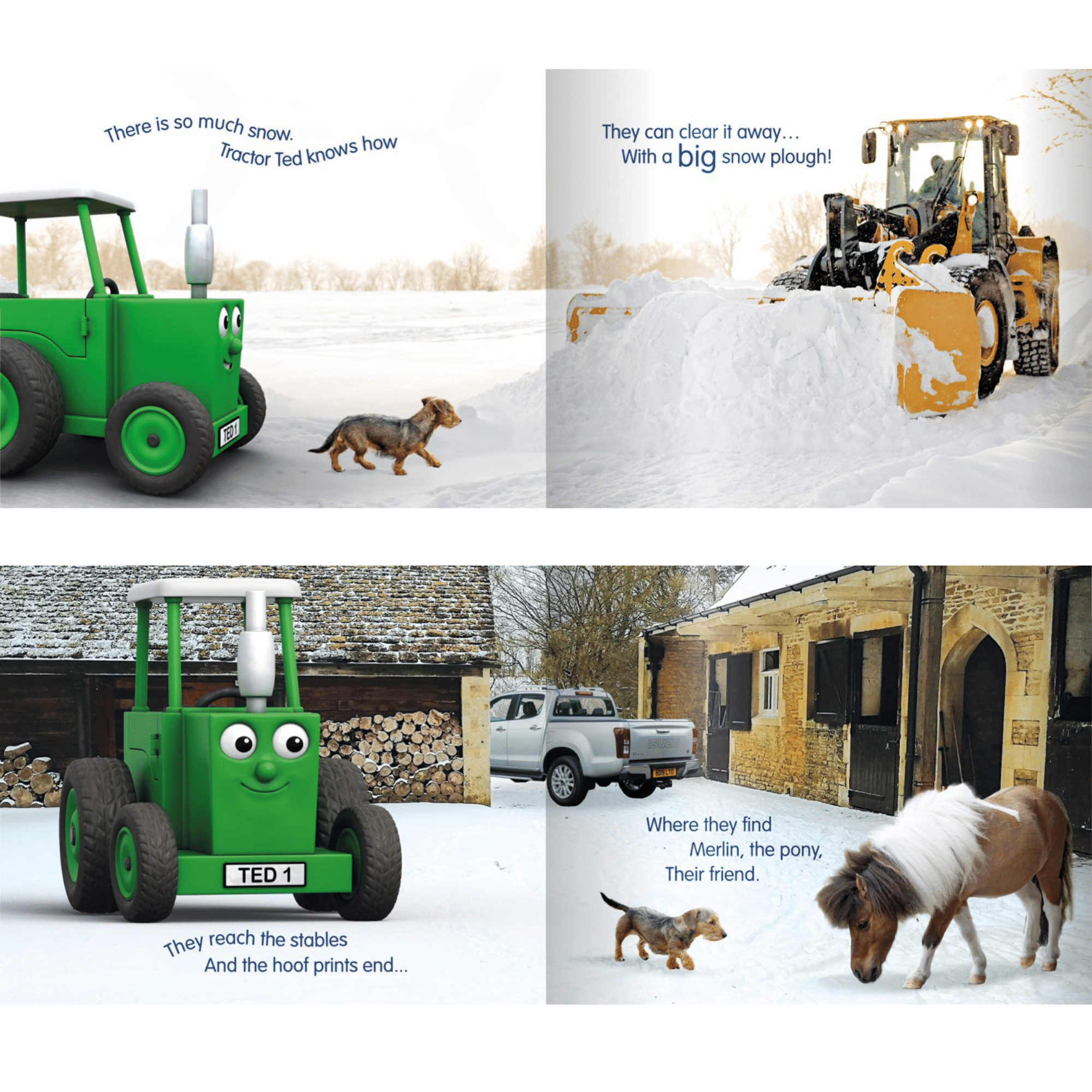 Tractor Ted A Winter's Day Book