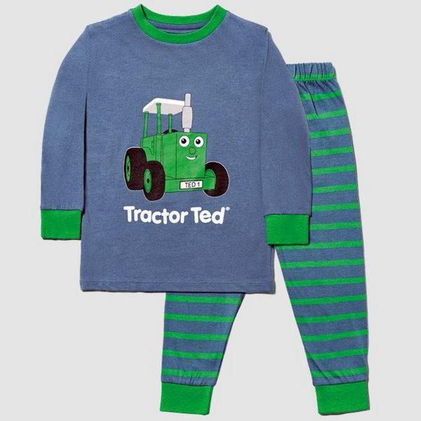 Tractor Ted Cosy Stripey Pyjamas