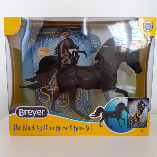 Breyer Classics The Black Stallion Horse & Book Set 6181