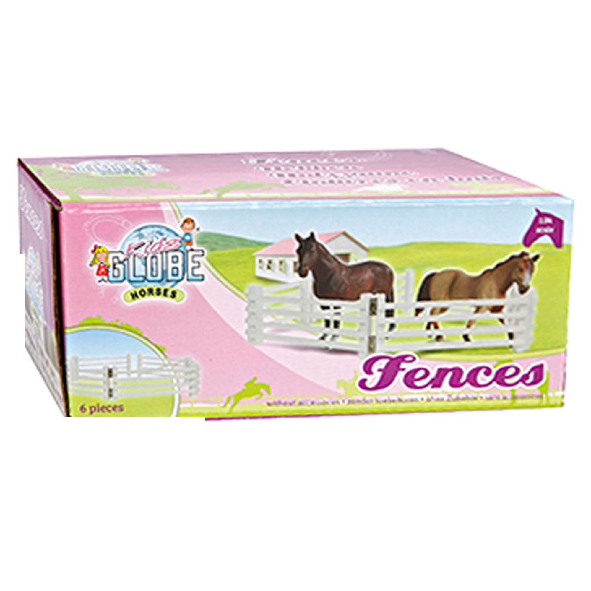 Kids Globe Wooden White Fences