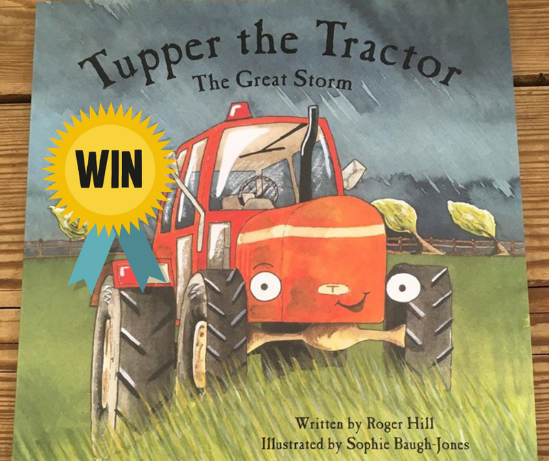 Win a Signed Copy of Tupper the Tractor and a Farm Keyring!