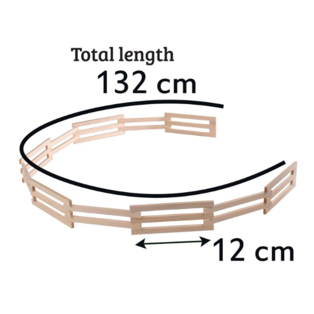 Wooden Corral Fold Out Fence