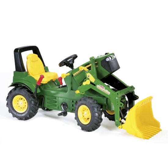 John Deere Pedal Tractor with Air Tyres, Gears & Brakes