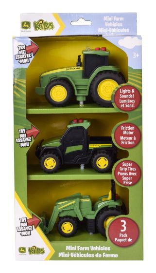 John Deere Farm Vehicle – Lights, Sounds & Pull-Back Action