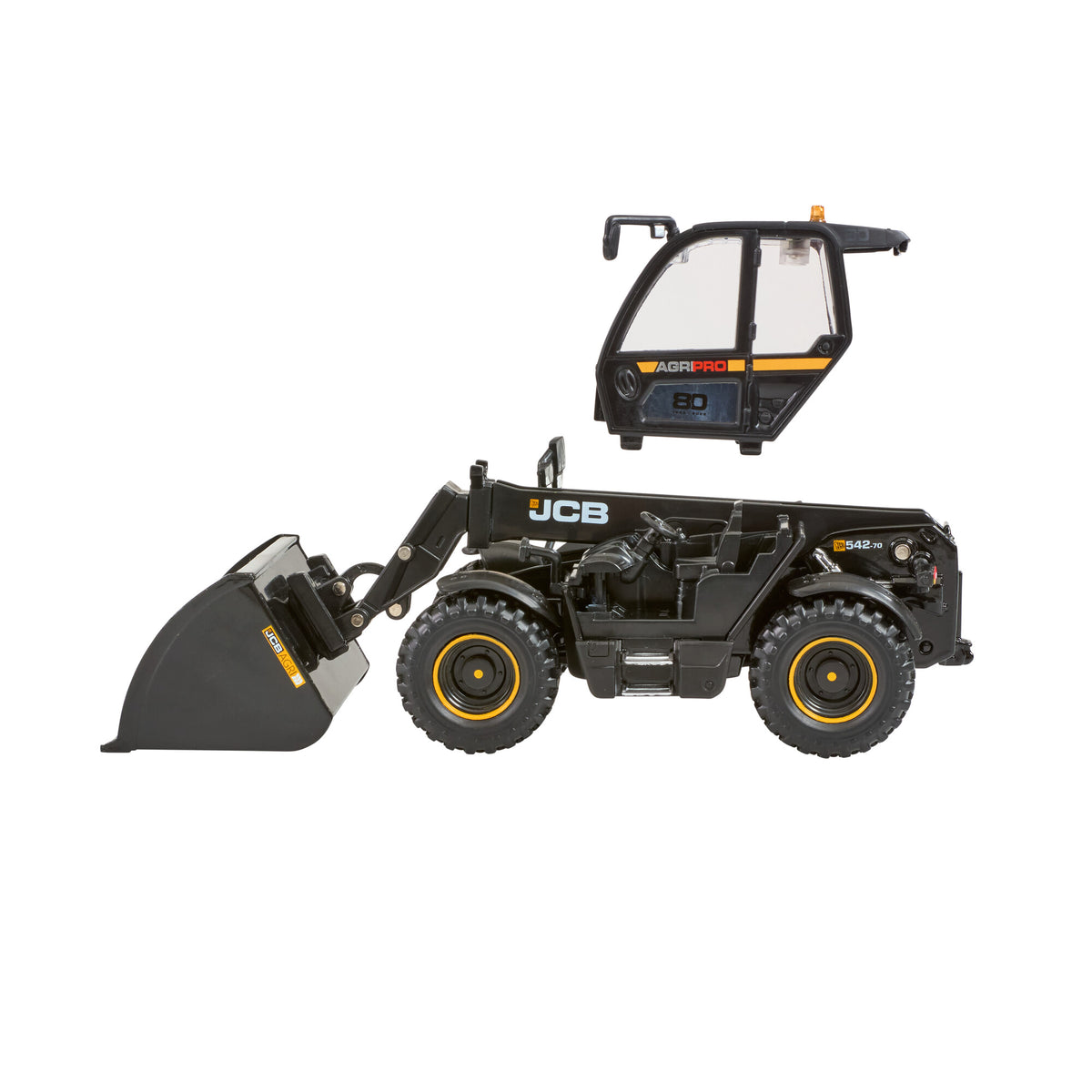 Britains Toys JCB 80th Anniversary Loadall&nbsp;43446 Removable Cab