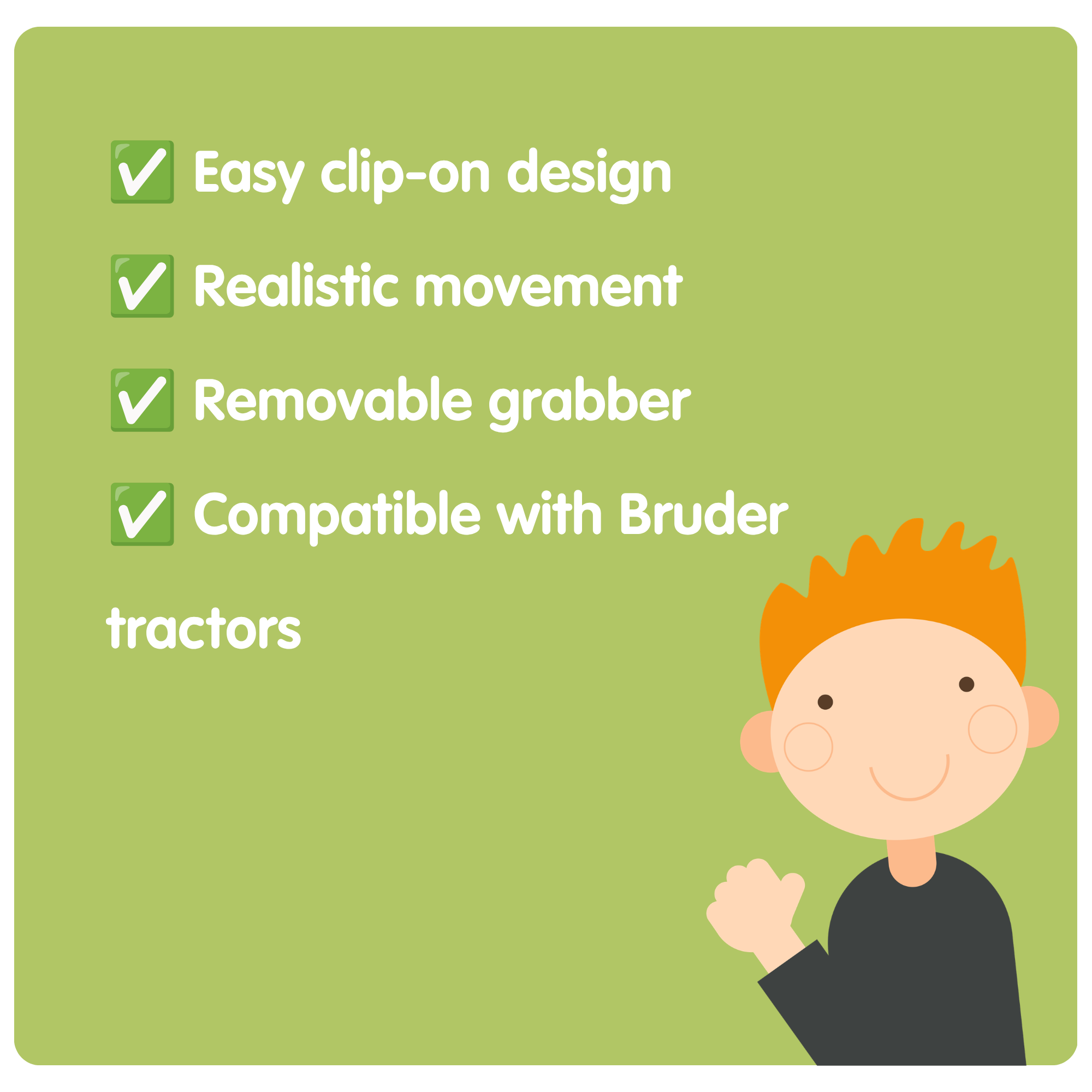 Bruder Frontloader Attachment