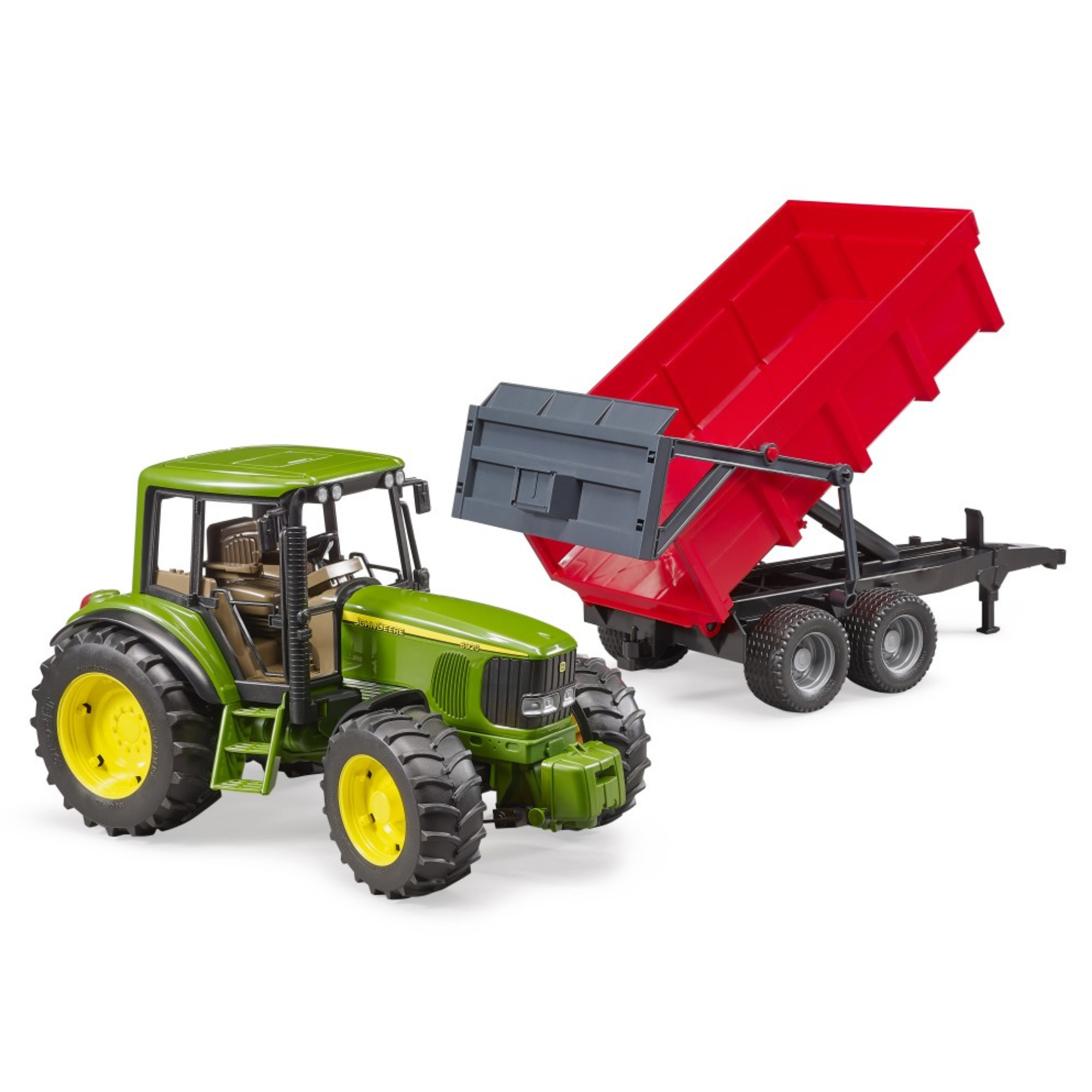 John Deere 6920 Tractor with Tipping Trailer