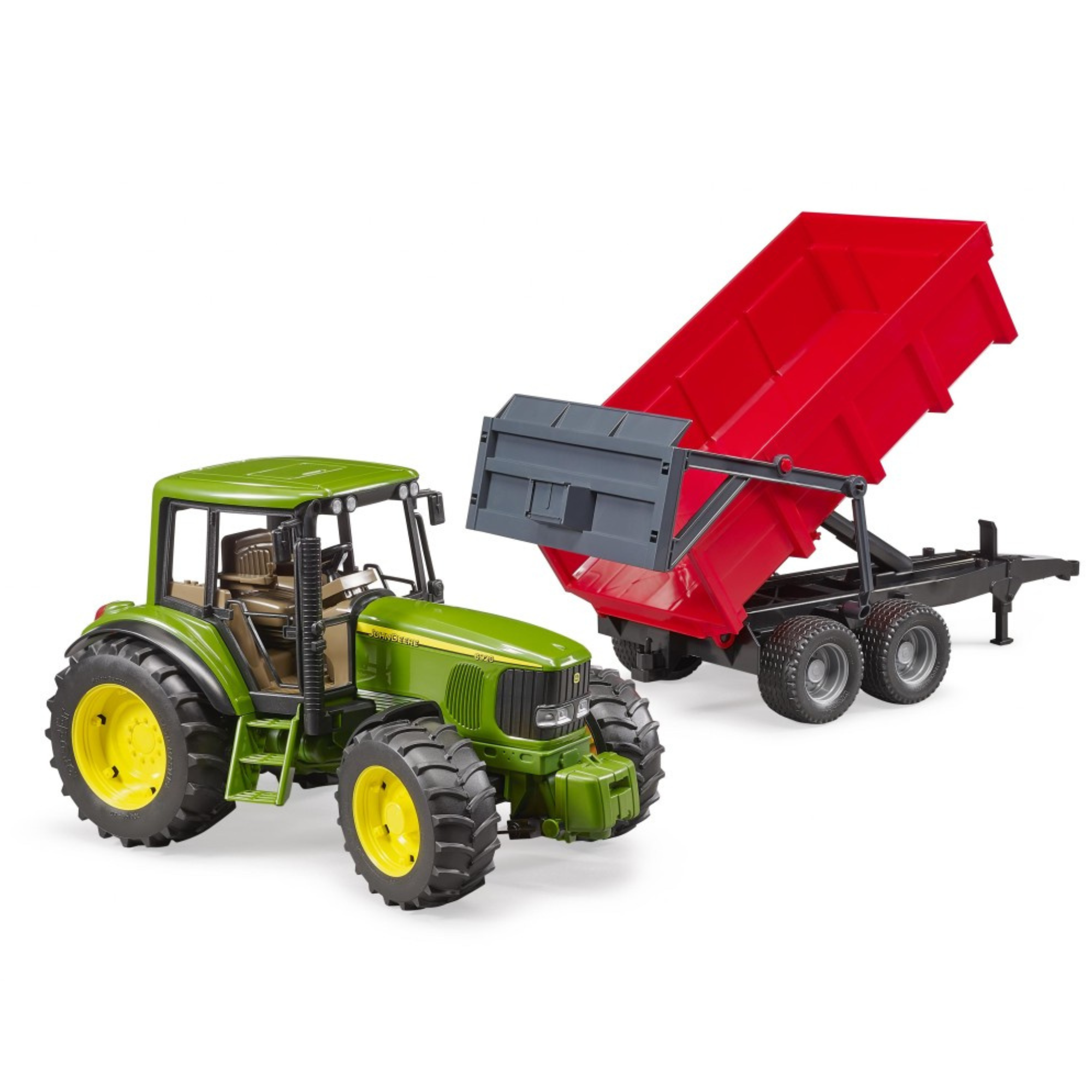 John Deere 6920 Tractor with Tipping Trailer