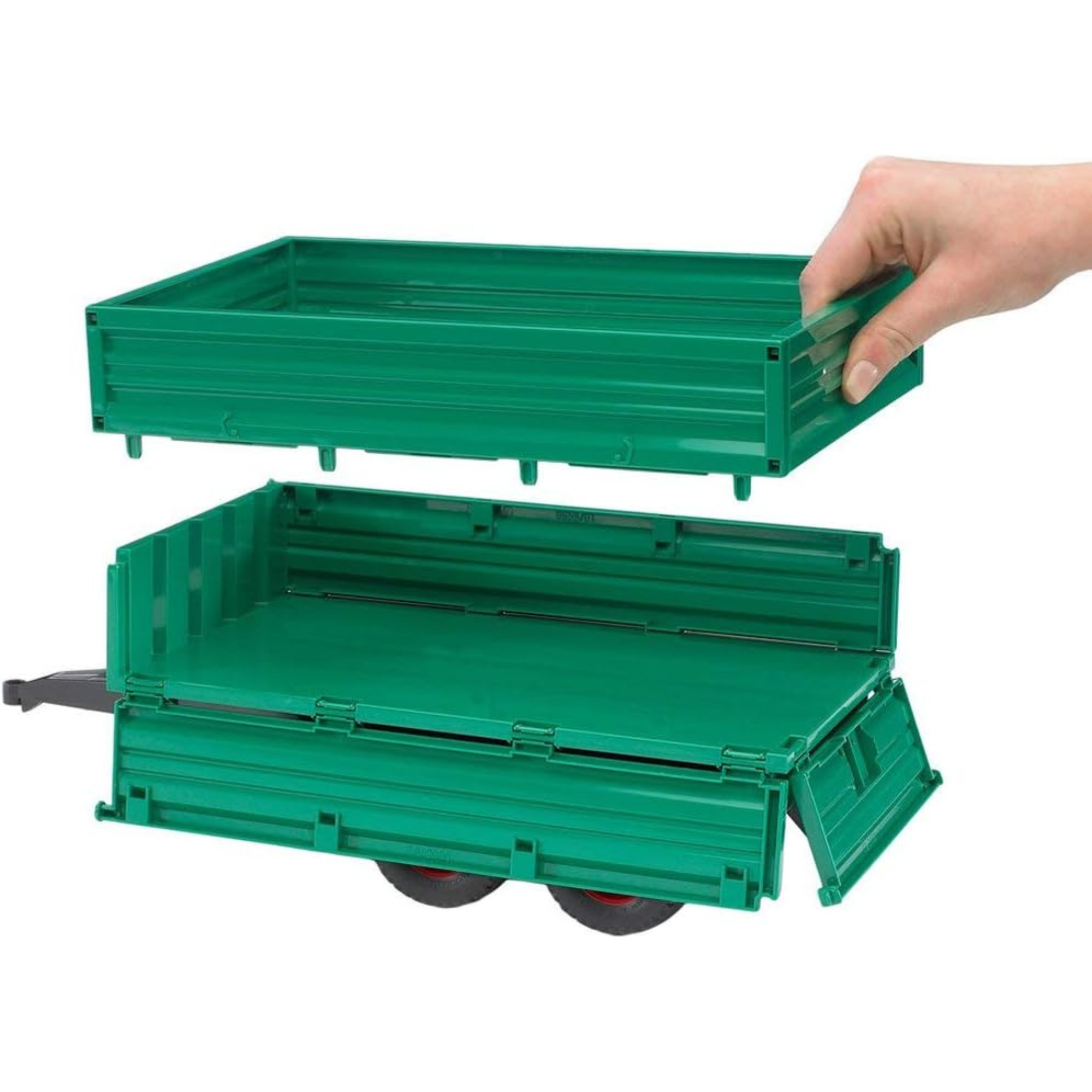 Bruder Toys Tipping Trailer with Removable Top