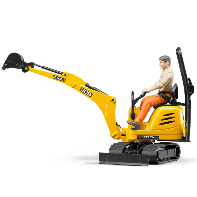 Bruder Toy 62002 JCB Micro Excavator & Construction Worker