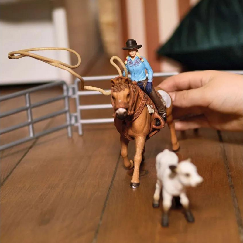 Schleich Cowboy Team Roping Fun 42577