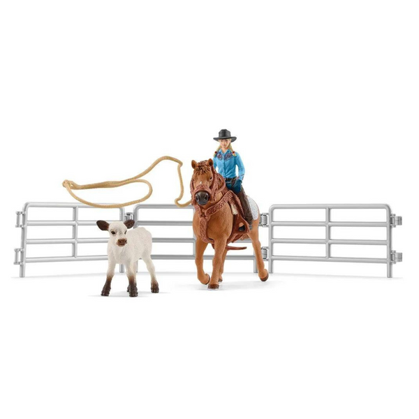 Schleich Cowboy Team Roping Fun 42577