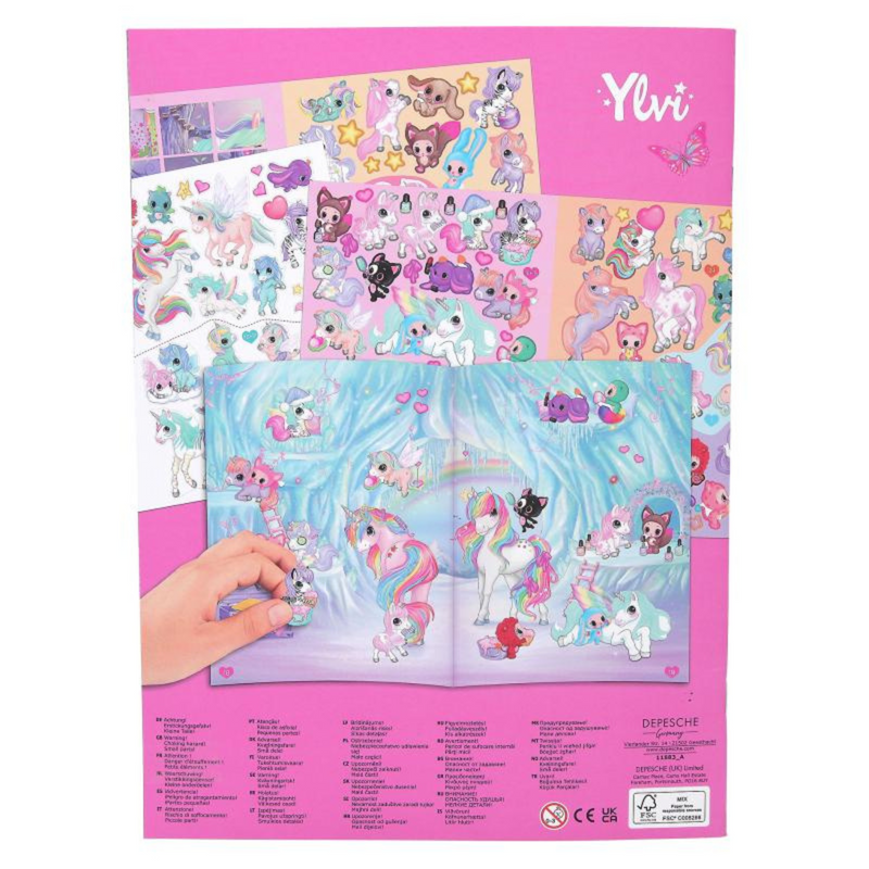 Ylvi Create Naya's World Sticker Book