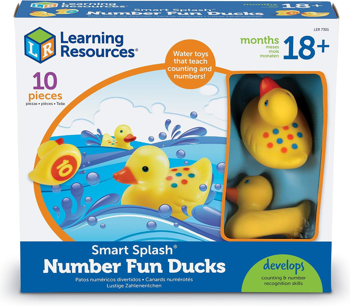 10 Number Matching Ducks