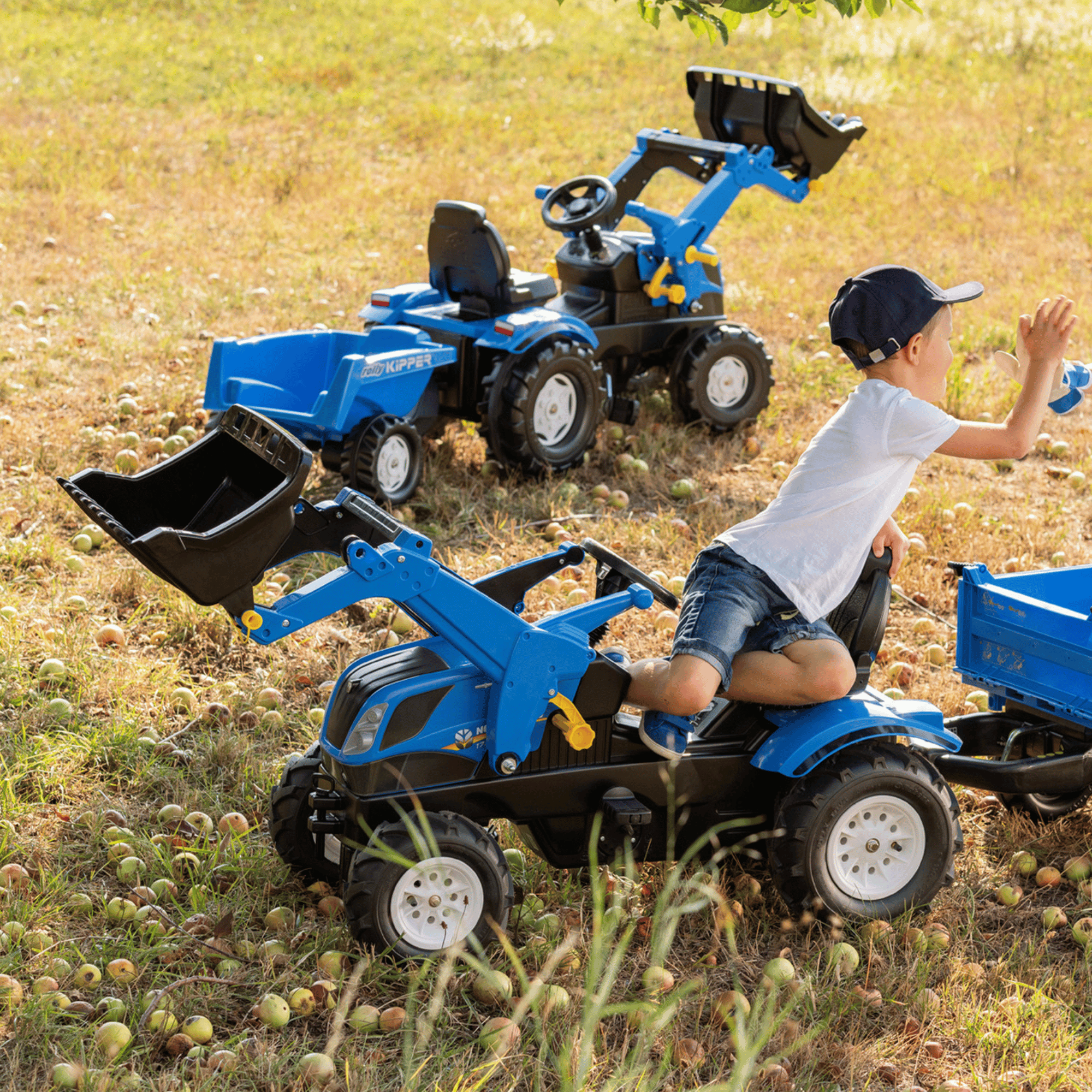 Farmtrac New Holland T7 Tractor with Frontloader & Pneumatic Tyres