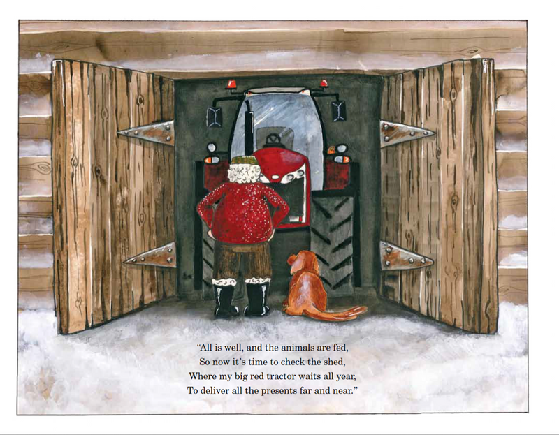 farmer chirstmas book