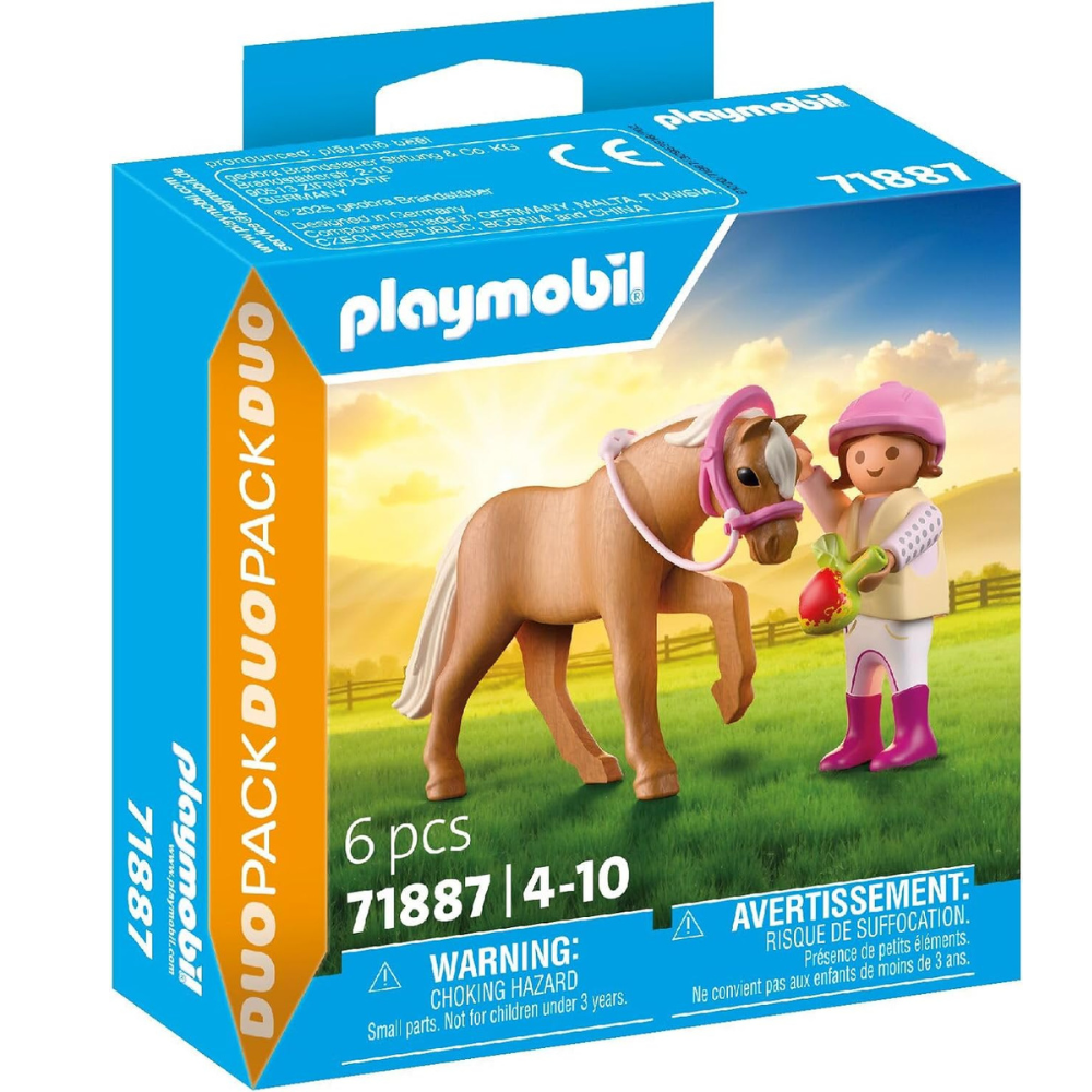 PLAYMOBIL 71887 Girl with Pony Duo Pack