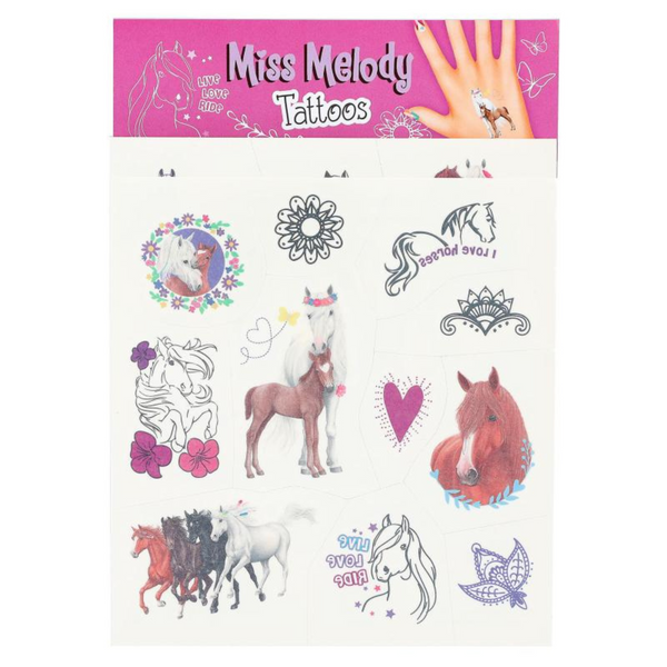Miss Melody Horse Tattoos