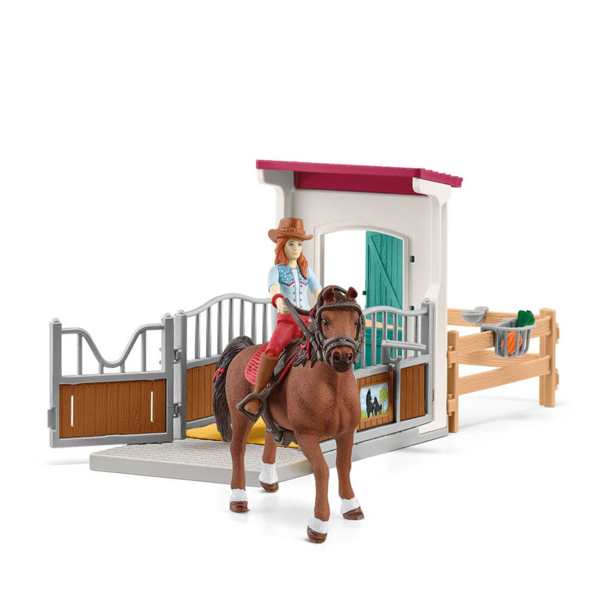 Horse Box with Hannah & Cayenne Schleich 42710