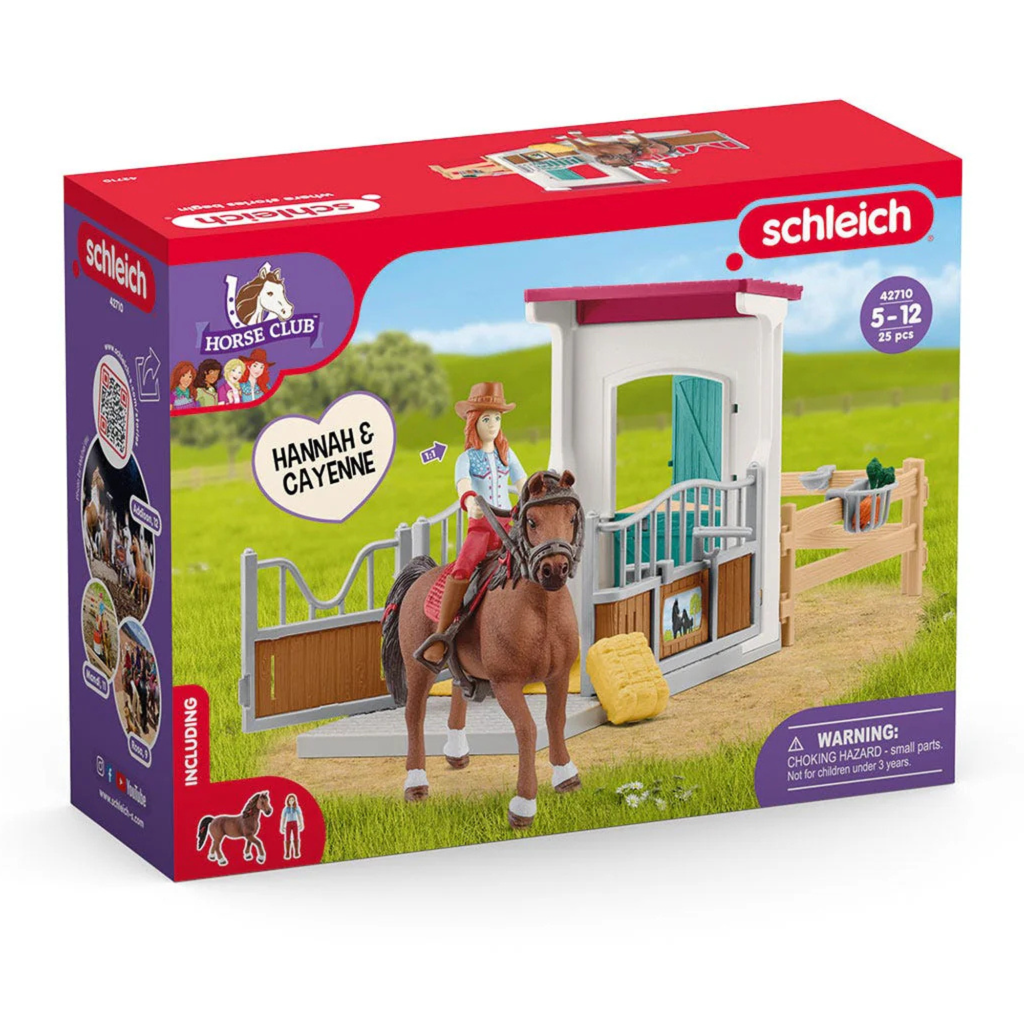 Horse Box with Hannah & Cayenne Schleich 42710