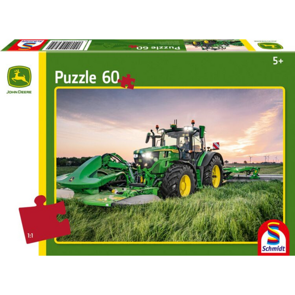John Deere 6R 185 Tractor Puzzle - 60 pcs