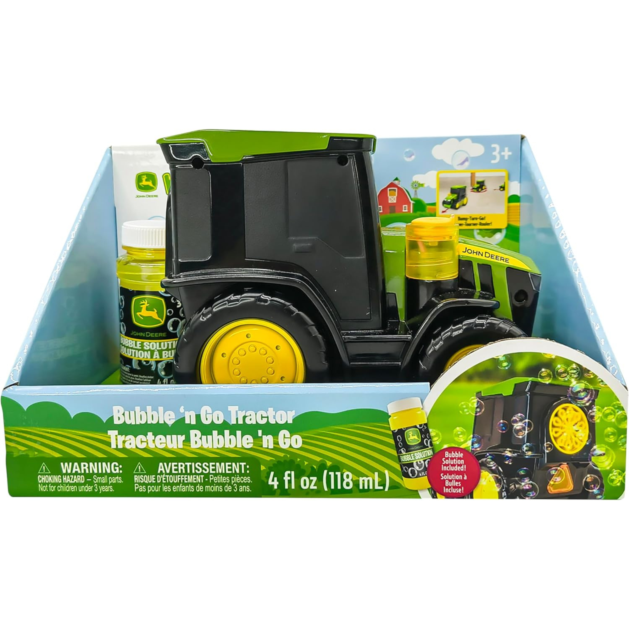 John Deere Bubble & Go Tractor_Tomy